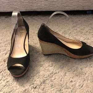 Cole Haan Delfina Open Toe Wedge Pump